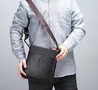 Мужская кожаная сумка планшетка Feidikabolo Original, фирменная сумка-планшет из натуральной кожи Коричневый
