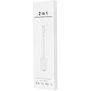 Перехідник Apple Lightning To Lightning Audio + Charge