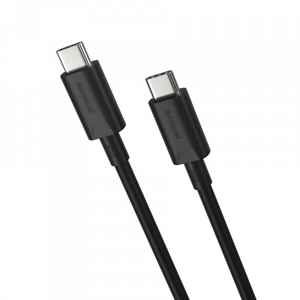 Кабель Proove Karet Type-C to Type-C 100W (1,5m) black