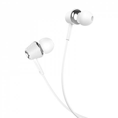 Навушники Hoco M70 Graceful Universal With Microphone white, фото 1