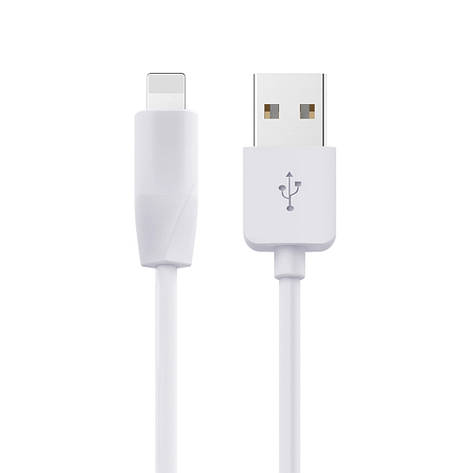 Кабель Hoco X1 Lightning (1m) white, фото 1