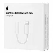 Перехідник Lightning to 3.5mm Headphone Jack Adapter ORIGINAL