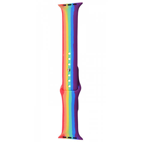 Ремінець Apple Watch Sport Band 38 mm/40 mm (S/M & M/L) 3pcs pride, фото 1