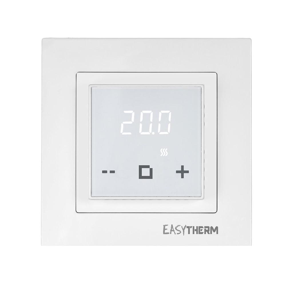 Терморегулятор EasyTherm ET-30 Білий / Сенсорний, для теплої підлоги, з 1-м датчиком