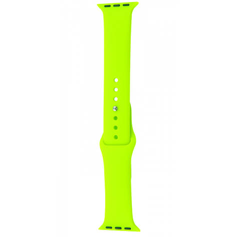 Ремінець Apple Watch Sport Band 42 mm/44 mm (S/M & M/L) 3pcs lime green, фото 1