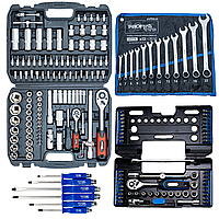 Набор инструментов PROFLINE 4в1 (набор 108 ед + набор PROFLINE 57 ед + набор ключей 12 ед.+ ударные отвертки)