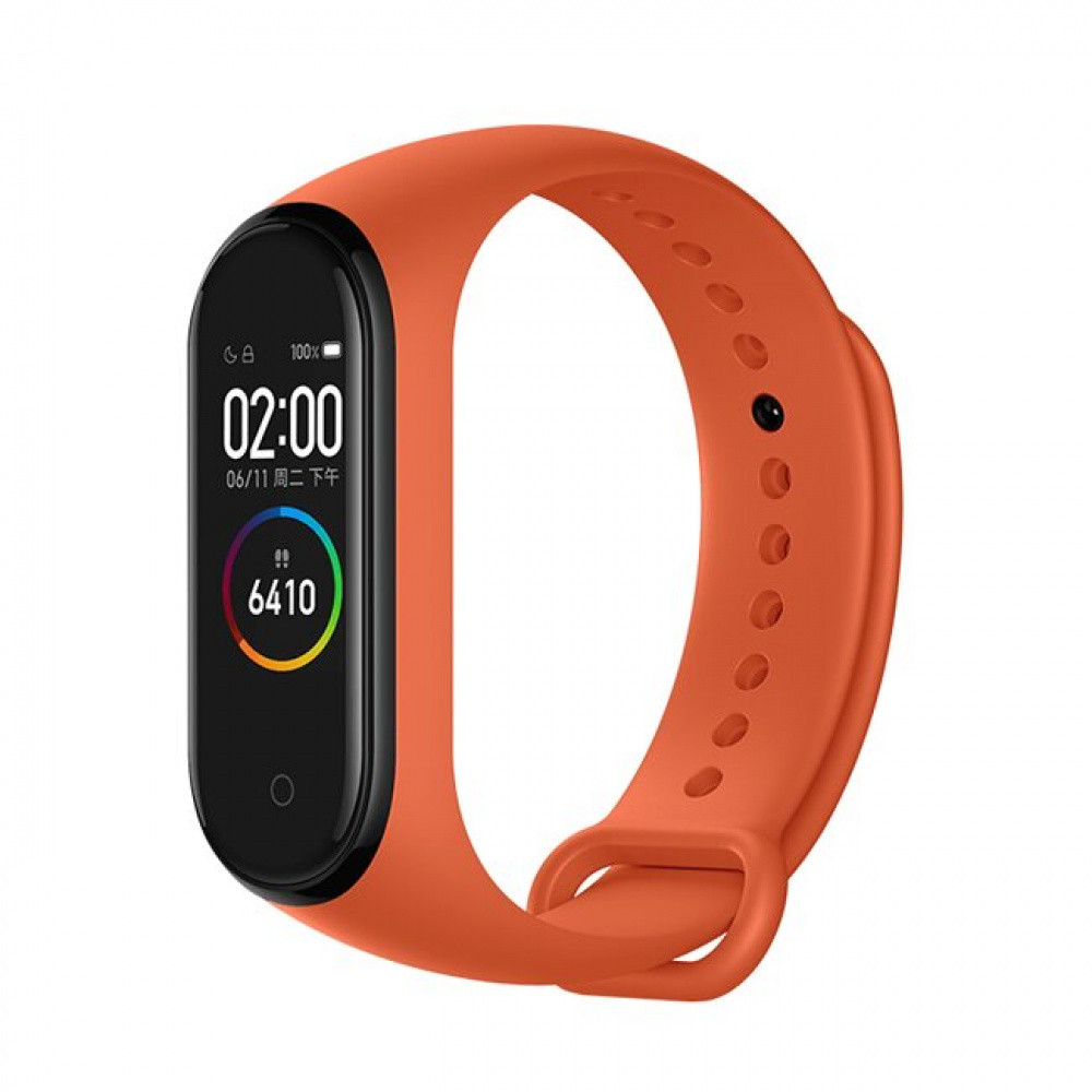 Ремінець Silicone New Xiaomi Mi Band 3/4 nectarine