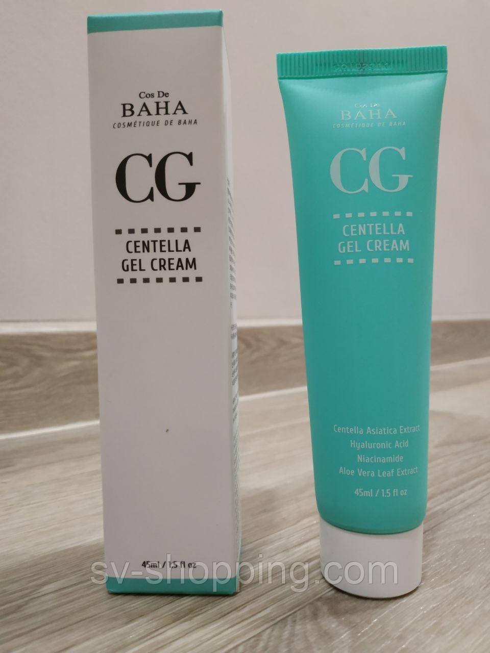 Cos De Baha CG Centella Gel Cream Відновлюючий гель крем