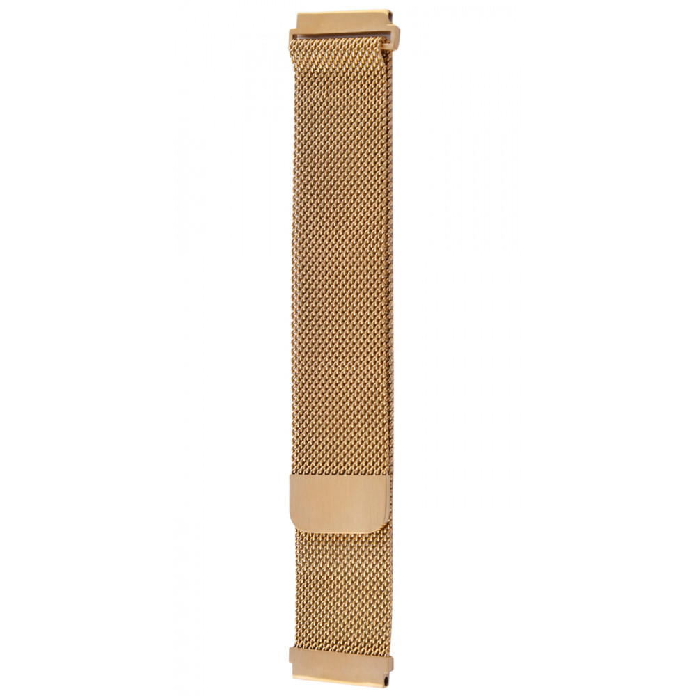 Ремінець Xiaomi Amazfit/Samsung Milanese Loop 22 mm gold
