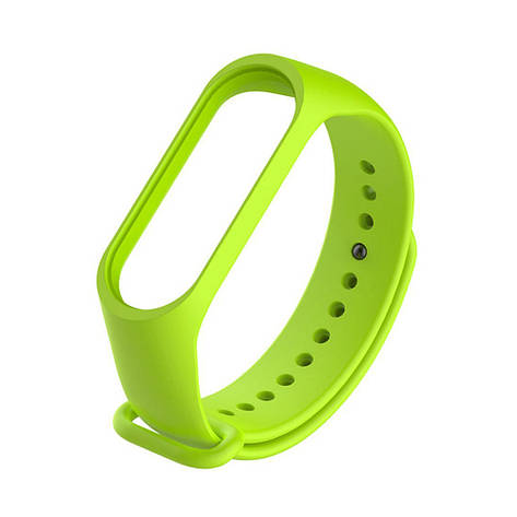 Ремінець Silicone Xiaomi Mi Band 7 green, фото 1