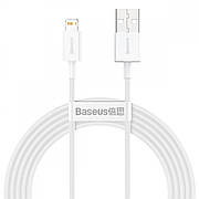 Кабель Baseus Superior Series Fast Charging Lightning 2.4A (2m) white