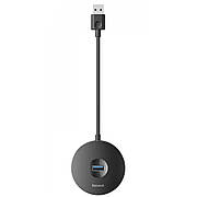 USB-Хаб Baseus Round Box USB to USB 3.0 + 3USB 2.0 black