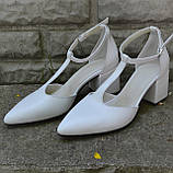 Замшеві відкриті туфлі на високих підборах, фото 5