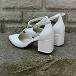 Замшеві відкриті туфлі на високих підборах, фото 2