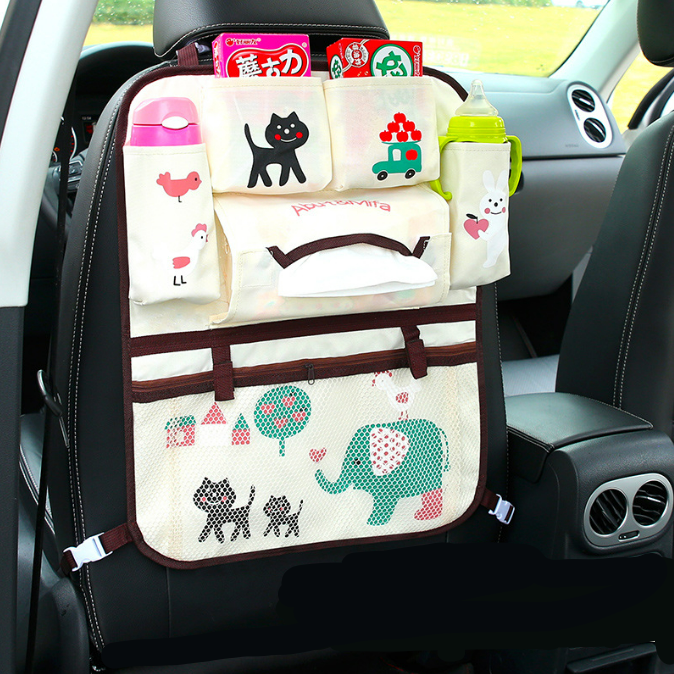 Органайзер в автомобіль дитячий Бежевий (04002), фото 1