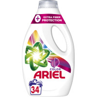 Гель для прання Ariel Color + Захист волокон 1.7 л (8006540878989), фото 1