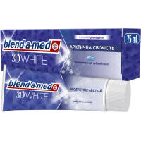 Зубная паста Blend-a-med 3D White Арктическая свежесть 75 мл (8006540793039)