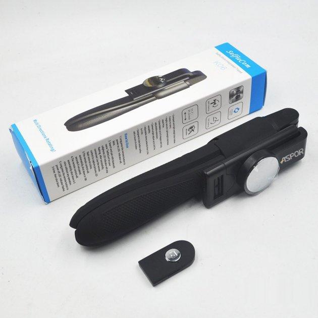 Bluetooth штатив-тринога Aspor K-06- чорний