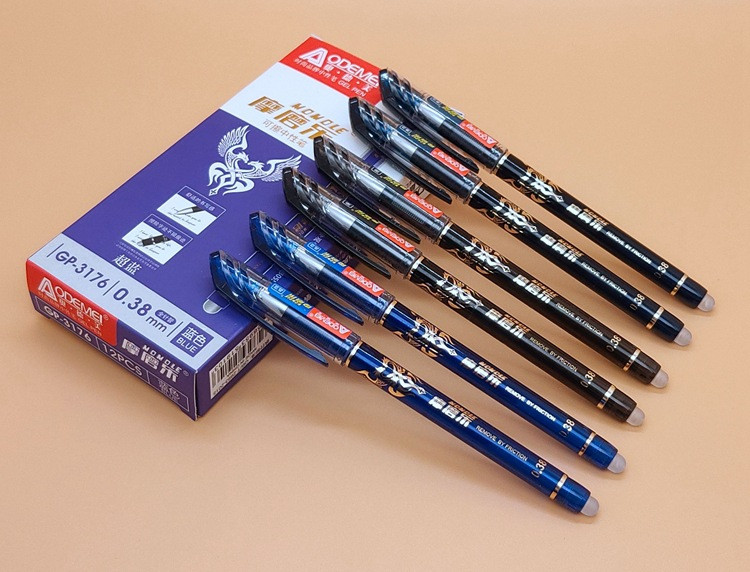 Купить Ручка пиши-стирай синяя 0.38 мм упаковка 12шт Ручка стирачка ...