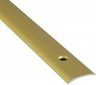 Поріг для підлоги алюмінієвий 20 мм ширина Золото