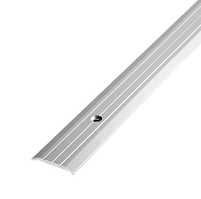 Поріг для підлоги алюмінієвий 25 мм ширина Срібло