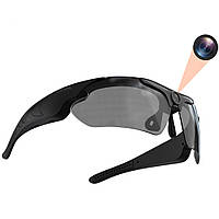 Сонцезахисні окуляри з камерою HD 1080 P  Чорний