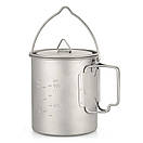 Титанова піч + титановий казанок 750ml. Tomshoo Titanium., фото 9