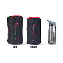 Жіночий надувний килимок Sea to Summit EtherLight XT Extreme Mat, Long (Black/Persian Red), фото 6