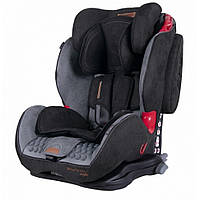 Автокресло детское Coletto 9024-CS-10/13 Sportivo 9-36 grey + black, Land of Toys