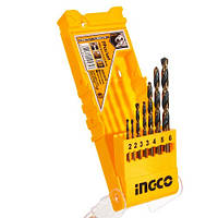 Набір свердел по металу 7 од. 2-6 мм INGCO AKD1075