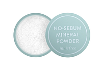 Бесцветная матирующая рассыпчатая пудра Innisfree No Sebum Mineral Powder