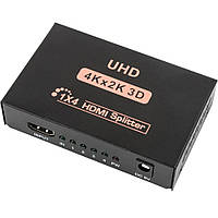 Сплітер HDMI 1x4 на 4 порти 1080P HDMI 1.4 (DC2427/2)