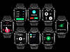 Смарт-годинник Smart Watch Military чоловічий спортивний фітнес смарт-годинник чорний, фото 10