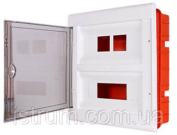 Корпус пластиковий 24-модульний e.plbox.stand.w.24, вбудований