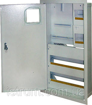 Шафа e.mbox.stand.w.f3.36.z.e металева, під 3-ф. електронний лічильник, 36 мод., вбудована з замком