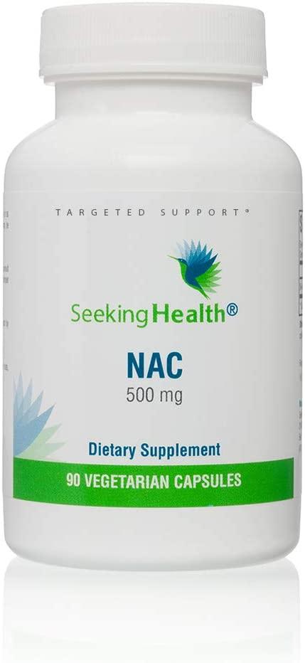 Seeking Health NAC (N-Acetyl-L-Cysteine) / НАК N-ацетил L-цистеїн 90 капсул