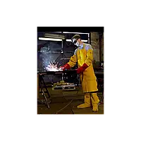 Нарукавники шкіряні для зварника WY-REKAWB Y UNI (23") Польща