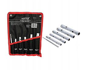 Набір ключів торцеві трубчастих, 6 предметів Vorfal V07305
