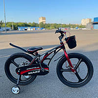 Дитячий Велосипед 14" Mars-1 2023 Магнієвий сплав від 3 років чорний 2023