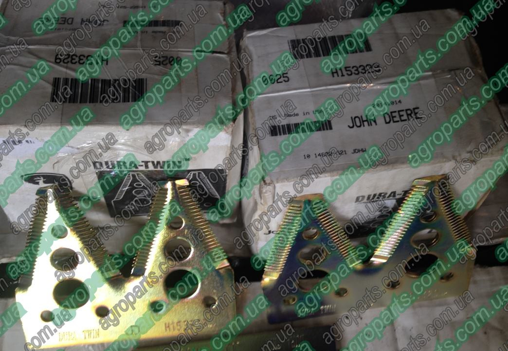 Сегмент H153329 коси жниварки з.год John Deere SECTION, FINE TOOTH KNIFE Н153329 подвійний