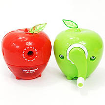 Чинка механічна Deli 0659Е мікс дитяча Яблуко, фото 3