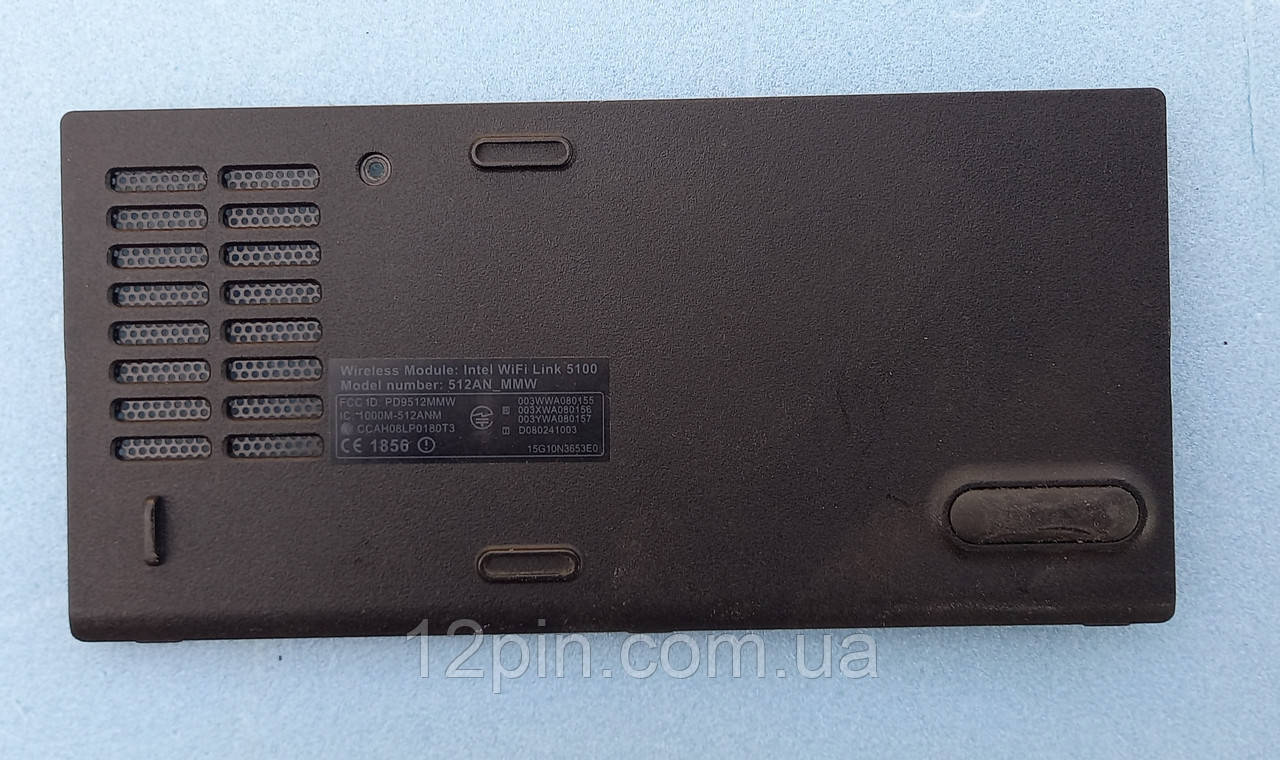 Сервісна кришка Asus N81V б.у. оригінал., фото 1