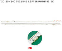 LED-підсвітка Samsung 40 2012SVS40 7032NNB LEFT/RIGHT 56 2D REV1.1