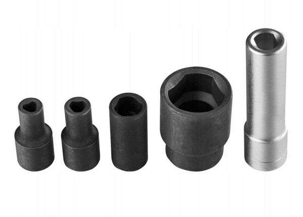 Набір головок 5 шт. для обслуговування ТНВД VW SKODA SEAT TDI, фото 1