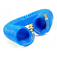 Шланг поліуретановий для компресора 20м 8-12мм Vorfal V05042