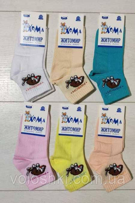 Шкарпетки літні середні для дівчинки, сітка, Пес Патрон Майстер (розмір 14-16), фото 1