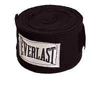 Бинты боксерские Everlast Handwrap 3.04 м (722251-71-8) Black