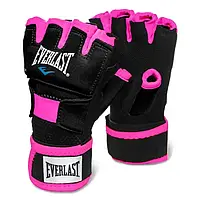 Бинт-перчатки Everlast EverGel Hand Wraps (723791-70-84) Black/Pink M/L