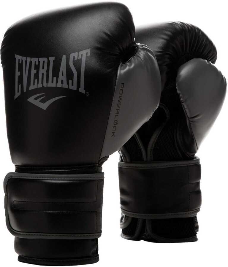 Боксерські рукавиці Everlast Powerlock Training Gloves (P00002283) Black 10, фото 1