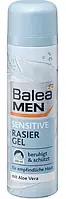 Гель для гоління чутливої шкіри з алое вера Balea men Sensitive rasier gel 200 мл.